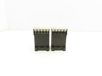 Siemens 3TF2801-0LB4 Contactor Sz 00 3-Pole 16A 1NC 600V 3PH 24VDC Coil Lot of 2