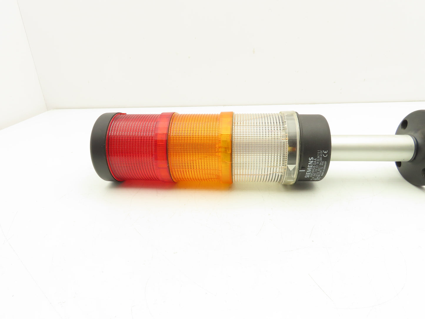 Siemens 8WD4408-0AA Signaling Column Stack Light Tower Red Amber Clear 70mm 230V