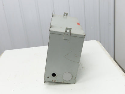 Square D 15T75F Stepdown Power Transformer 15 kVA 3Ph HV 480V LV 240V Delta