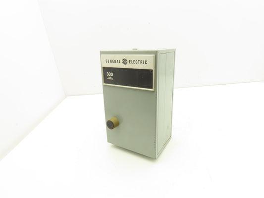 GE CR306A1 Magnetic Motor Starter 600V NEMA 00 Enclosure 3 Pole 9 Amp 120V Coil