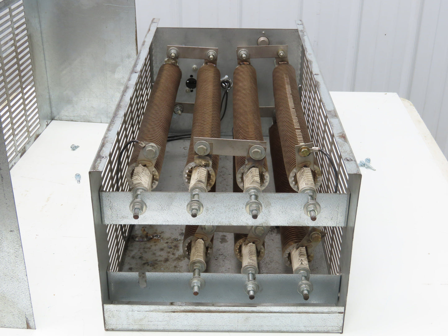 Powerohm 8ER7-23-GCE24-NC Brake Fixed Resistor Bank 25O 13200 Watts 25 ohms