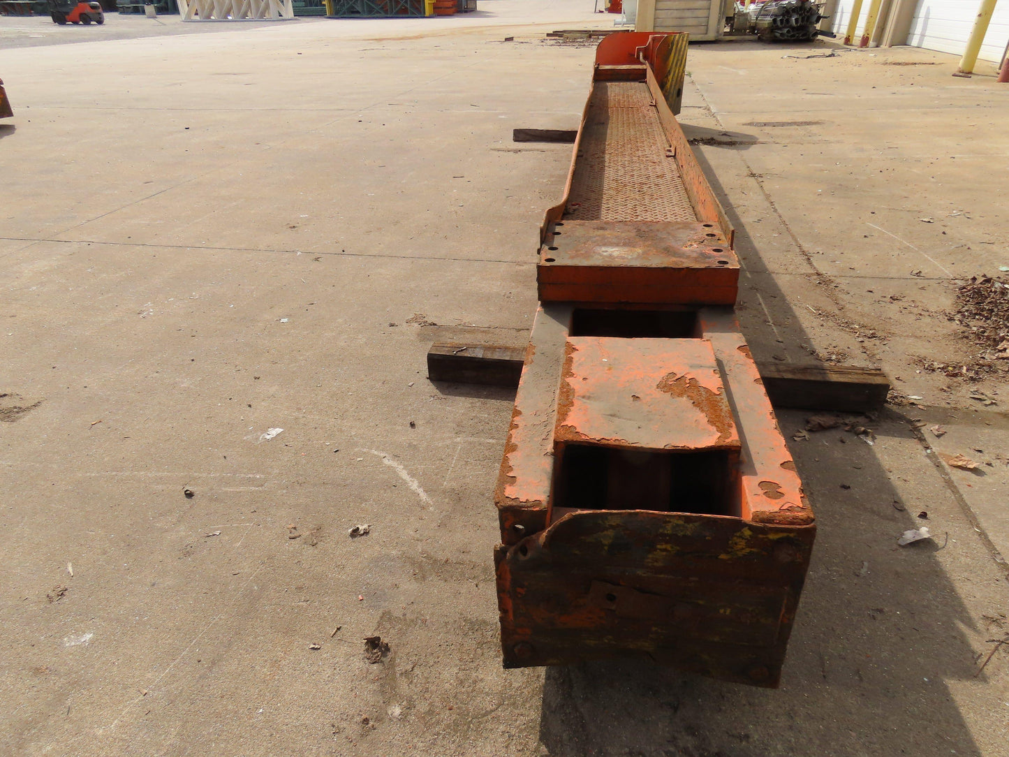 Cleveland Tramrail Motorized Gantry Crane End Truck Drive Floor Track 2Hp 480V