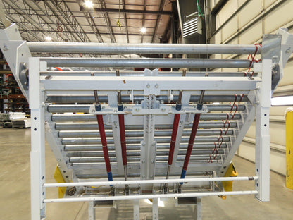ConveyX 52"x 20' MDR Motorized Roller Conveyor 48"BF Manual Drive-Thru Gate 115V