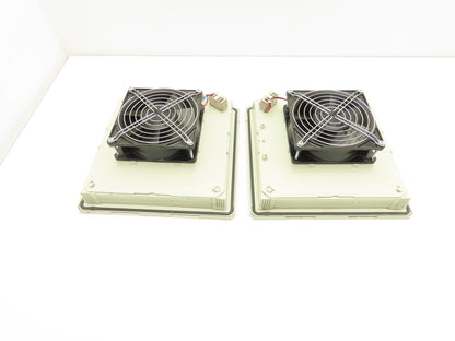 Pfannenberg PF 42500 Filter Fan 24VDC 223mm NEMA Type 12 Lot of 2