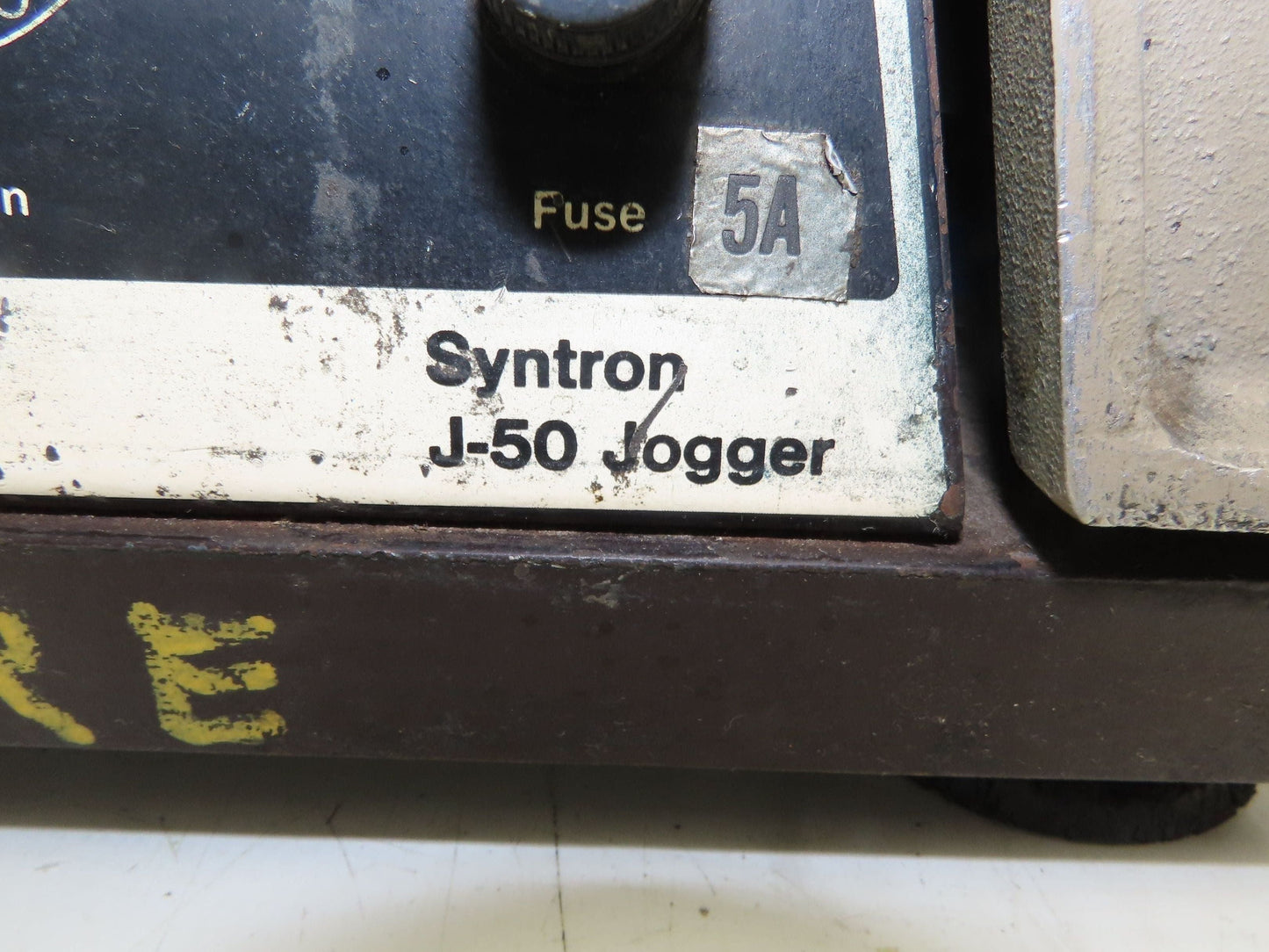 FMC Syntron J-50 Flat Deck Paper Jogger Table 17x22" Plastic Tray Variable Speed