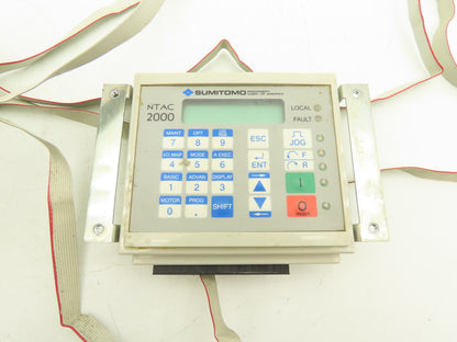 Sumitomo MTS NTAC2000 Motor Drive 480VAC Input 400Hz 3.4A Output Panel