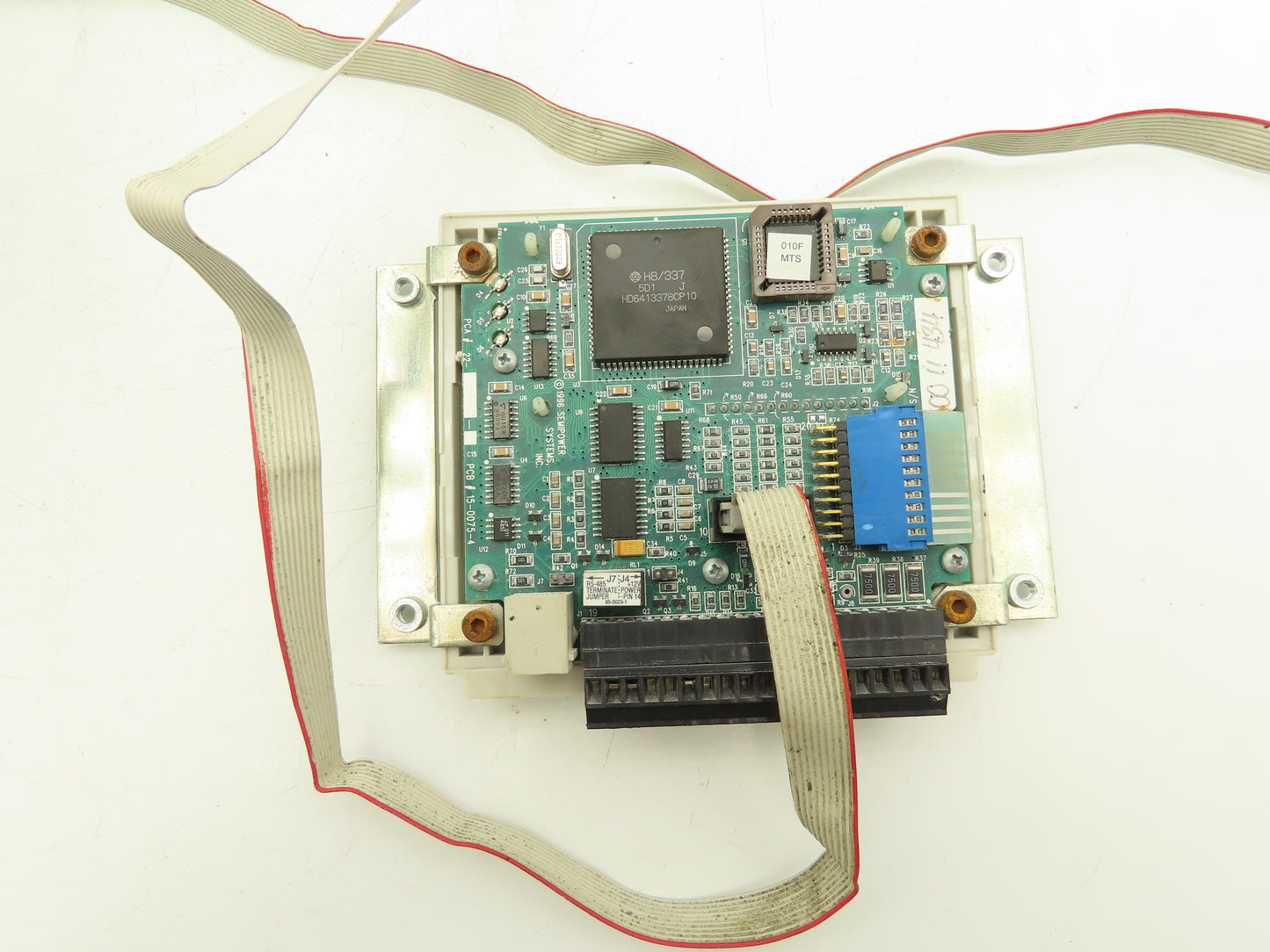 Sumitomo MTS NTAC2000 Motor Drive 480VAC Input 400Hz 3.4A Output Panel