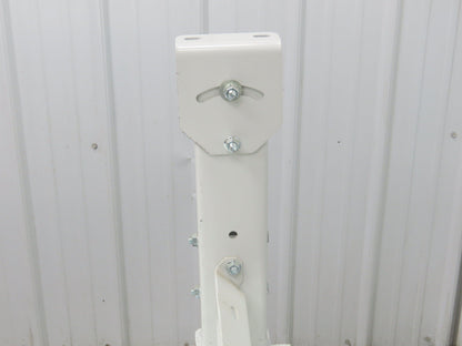 ConveyX Roller Conveyor Leg Support 39.5"W 16-20"H (Fits 42" Frame) Lot of 2