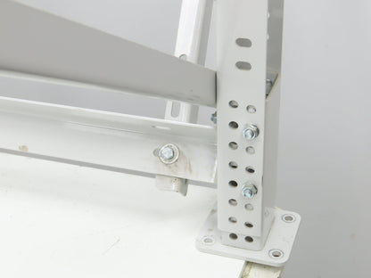 ConveyX Roller Conveyor Leg Support 39.5"W 16-20"H (Fits 42" Frame) Lot of 2