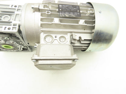 Laipple KEB NMS63 ME90La4 Gear Motor 230 RPM 266/460VAC 7.5:1 Ratio