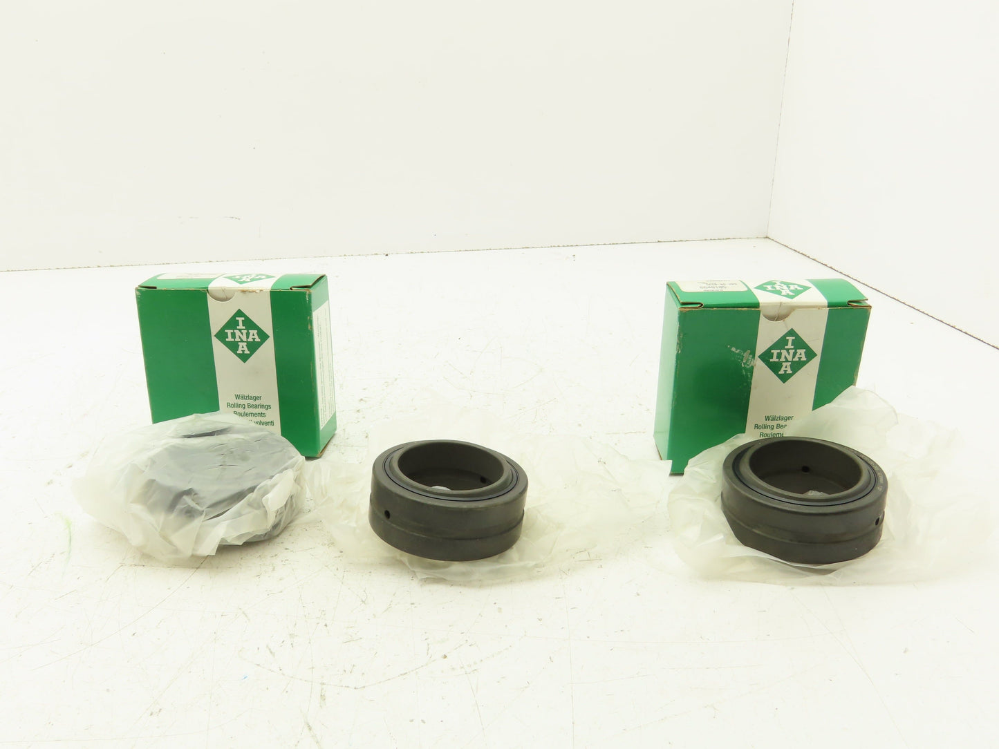 INA GE50-DO-2RS Rolling Bearing 50mm ID 75mm OD 35 W Lot of 3