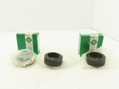 INA GE50-DO-2RS Rolling Bearing 50mm ID 75mm OD 35 W Lot of 3