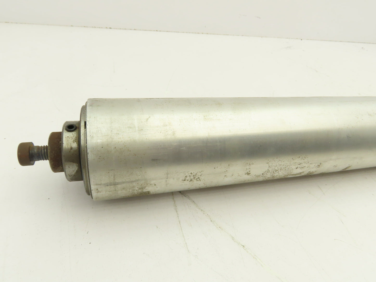 3.25"x 34" Aluminum Conveyor Pulley Roller 38" OAL 1.25" Shaft