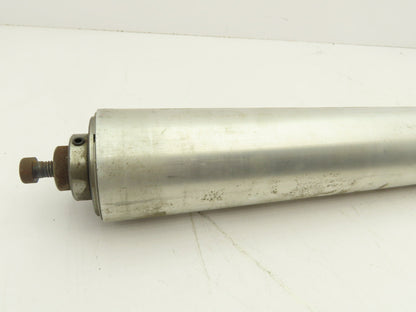 3.25"x 34" Aluminum Conveyor Pulley Roller 38" OAL 1.25" Shaft