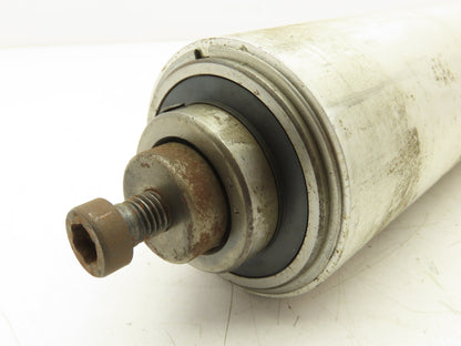 3.25"x 34" Aluminum Conveyor Pulley Roller 38" OAL 1.25" Shaft