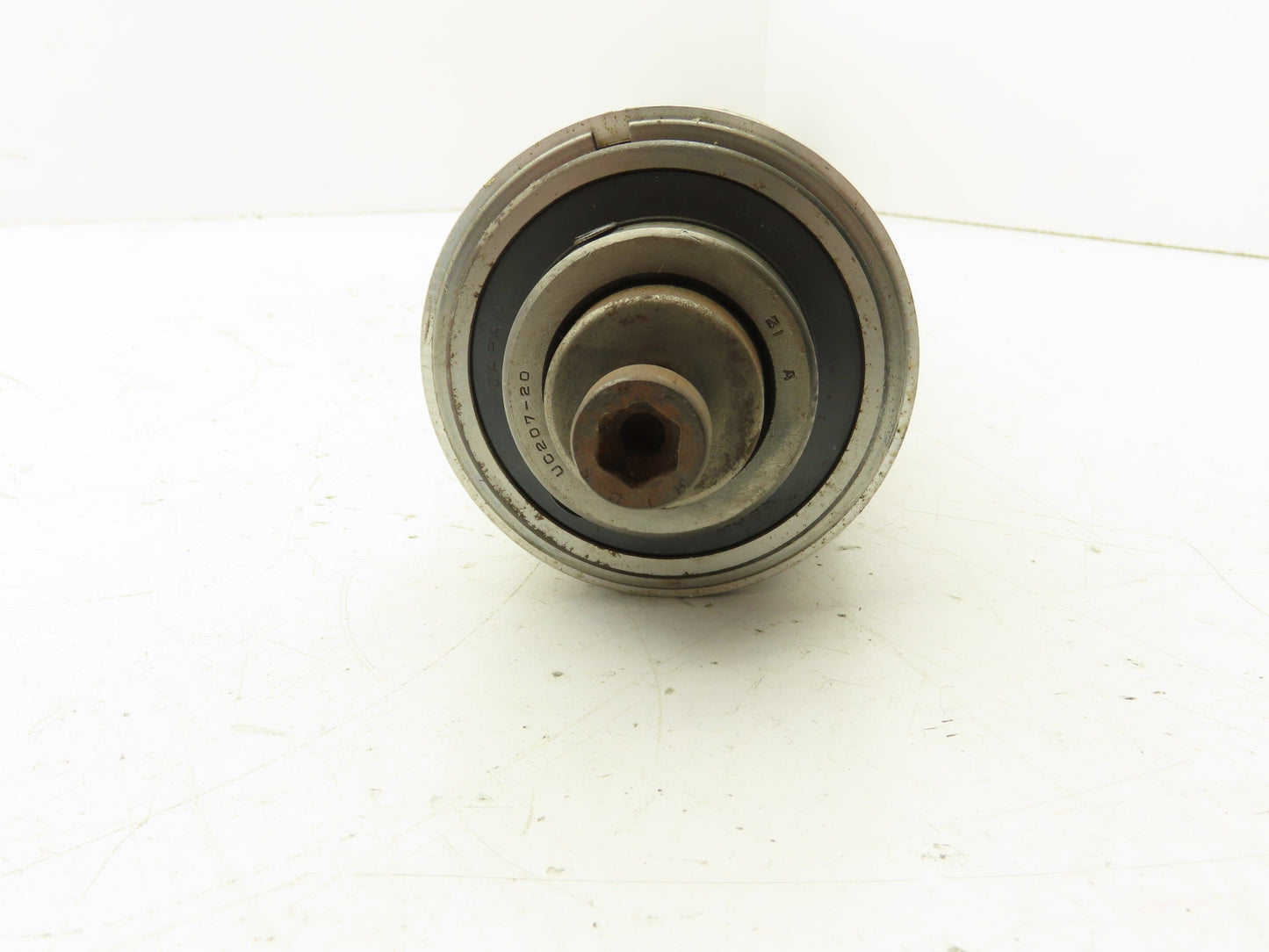 3.25"x 34" Aluminum Conveyor Pulley Roller 38" OAL 1.25" Shaft