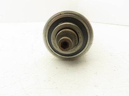 3.25"x 34" Aluminum Conveyor Pulley Roller 38" OAL 1.25" Shaft