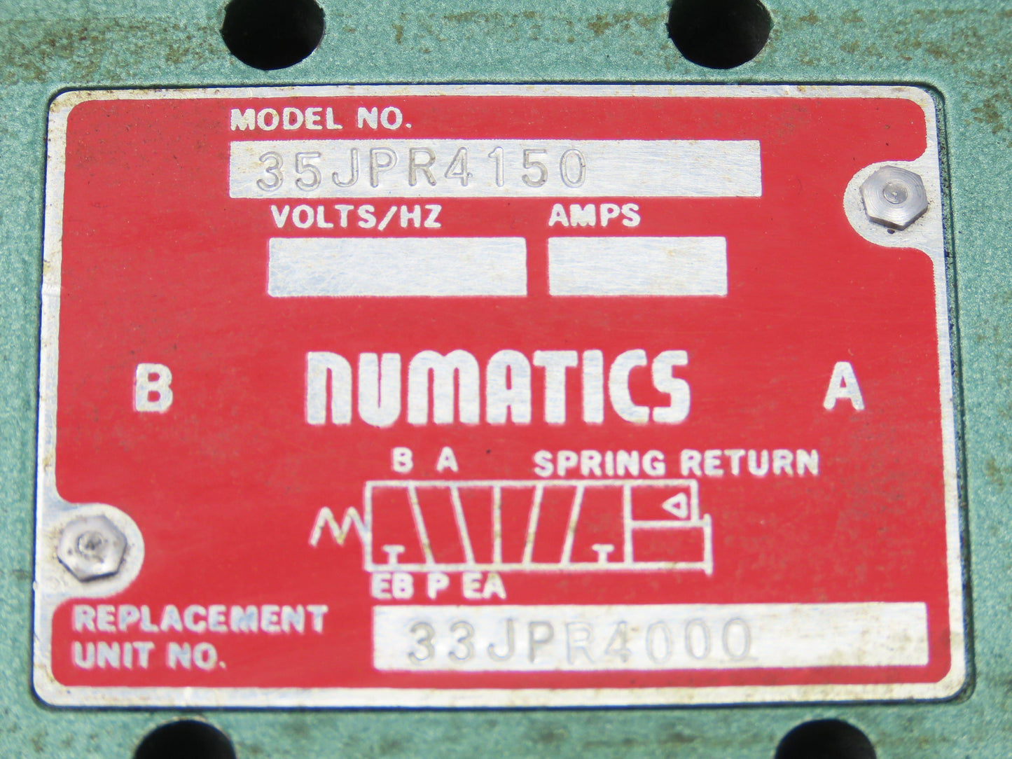Numatics 8-Station FlexiBlok Manifold 5/2 Pneumatic Solenoid Valves 35JPR4150