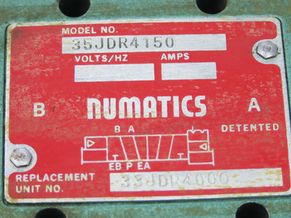 Numatics 8-Station FlexiBlok Manifold 5/2 Pneumatic Solenoid Valves 35JPR4150