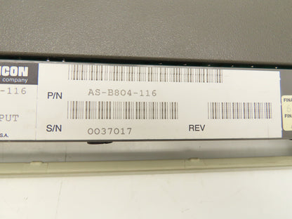 Modicon AEG AS-B804-116 Output Module 115VAC 16 Point Lot Of 5