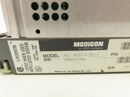 Modicon AEG AS-B873-011 Analog Input Module  -10 To + 10VDC