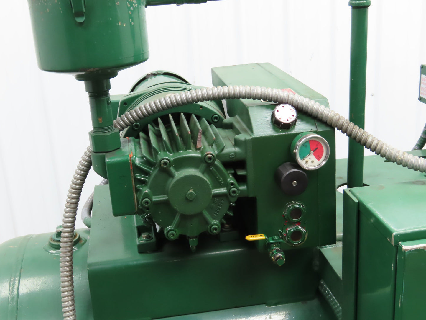 Rietschle Dual Vacuum Pump 3Hp 230/460V 3Ph Baldor Motor 140Gal Tank -25inHG