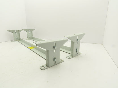 Hytrol 36"W Conveyor Leg Floor Support 4-5/8"-6-5/8"H  Lot of 2