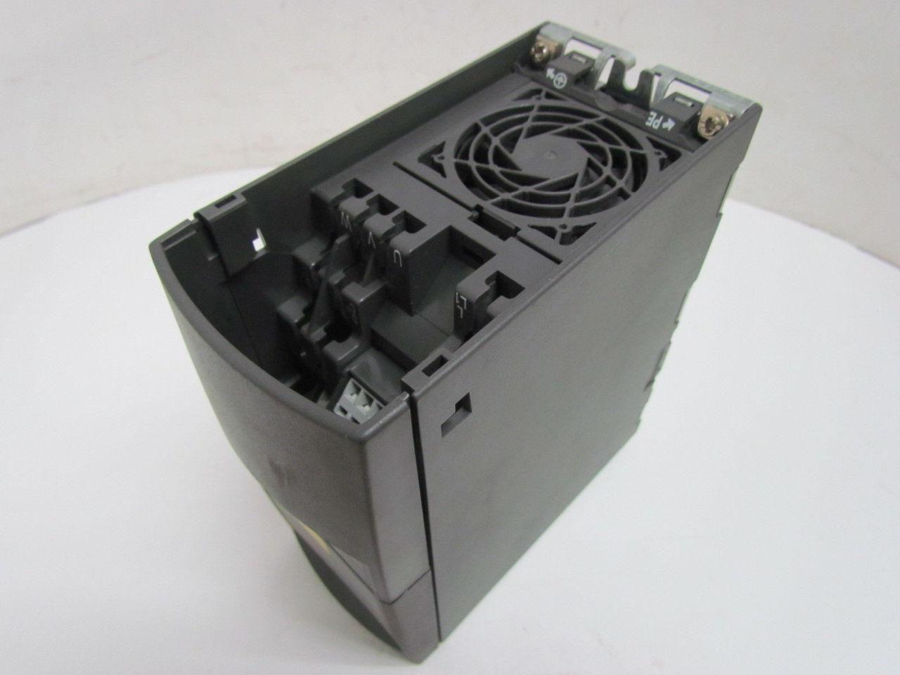 Siemens 6SE6420-2AB17-5AA0 Micromaster 420 VFD Drive Unit 240VAC 1Ph 0.75KW