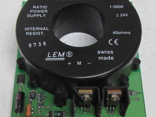 LEM LC 1000-S/SP9 Current Transducer 1000A 1:5000 Ratio Power Supply 24V 40 ohms