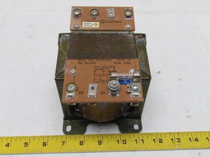 GE General Electric 9T55Y69 Transformer .375 Kva 230/460/575V Pri 115/95V Sec