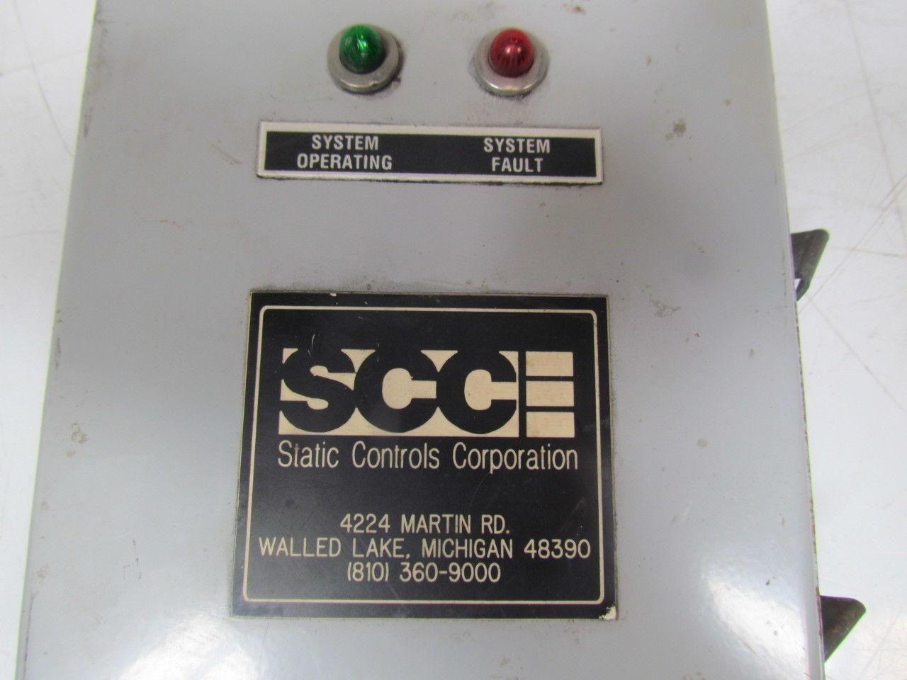 SCC Static Controls Corporation 1305-E-L Failsafe Control Board # SCC 1305 MM